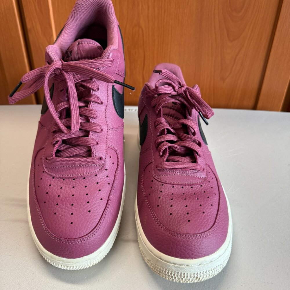 Nike Air Force - 1 2007 Wine/Black Men 's 12 [AA4083-601] used